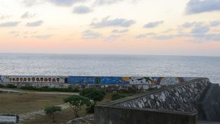 夕陽のスポット