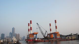 高雄85ビルが良く見えます