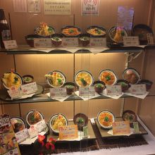 メニューも豊富