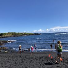 広い入り江です。