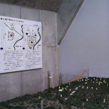 お城周辺の地図や歴史の説明などもしっかり