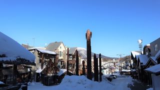 民芸品のお店が集まっているけれど