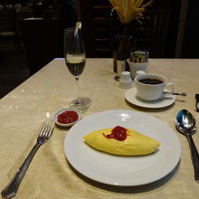 2杯目＋オムレツ