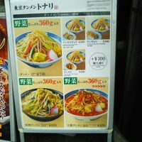 東京タンメン トナリ アトレ上野店