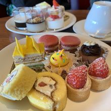 甘いものだけでなくしょっぱいのもありました