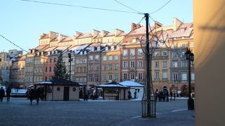 冬の旧市街広場