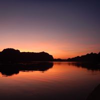 朝早くビーチを散歩すると美しい朝焼けを見れるかもしれません