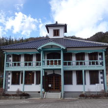 道の駅構内にある牧丘郷土文化館