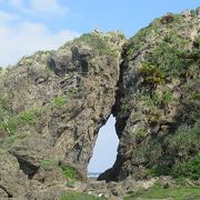 久米島北部にあるパワースポット