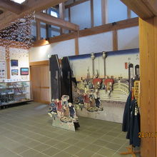 館内展示の特産品