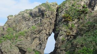 久米島北部にあるパワースポット