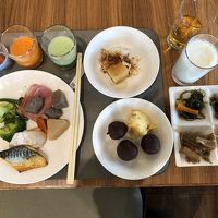 朝食ビュッフェ