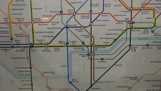 ロンドンの地下鉄