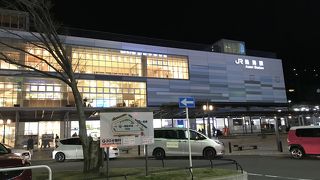 東海道本線熱海駅：立ち寄り湯、ゴミゴミしい