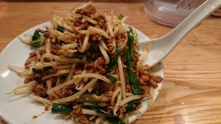 肉味噌炒めのような台湾焼きそば