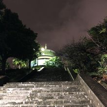 下からの展望台