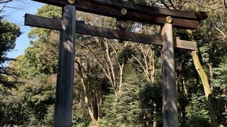 大都会の中にある神社