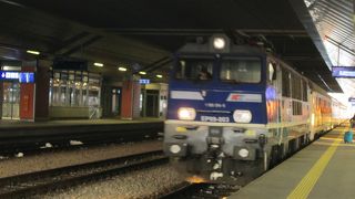 クラクフからワルシャワ