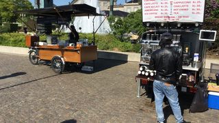 無料トイレがありここが集合場所になりました