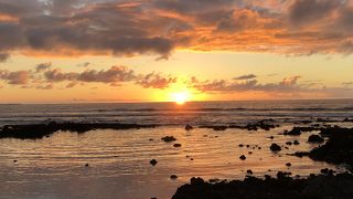 ここで見る夕日は最高