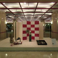 ロビーにはお正月らしい飾り物、京都らしいです