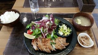 ランチがボリューミーで満足