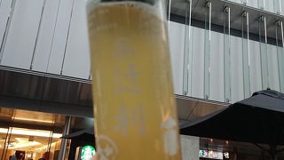 濃厚抹茶のソフトクリームが人気