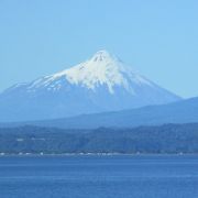 別名「チリ富士」と呼ばれるオソルノ山です。