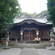 小田原駅北側にある小さな神社