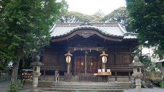 小田原駅北側にある小さな神社