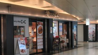 ハンバーグカレーやポークカレーなど。どれも手頃な値段です。