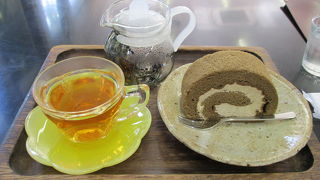 ほうじ茶ロールケーキ美味しかった!