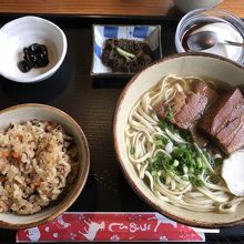 沖縄そば定食