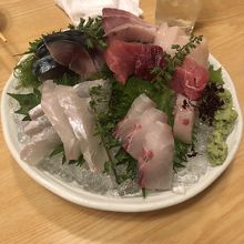 刺身が旨かった。