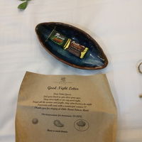 サービスのチョコレート