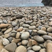 まんまる石の海岸