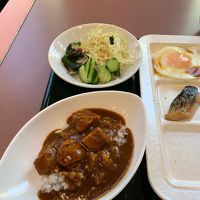 朝食にカレー