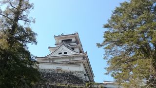江戸時代に建造された天守閣が残る名城