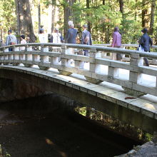 ここから先は霊域です