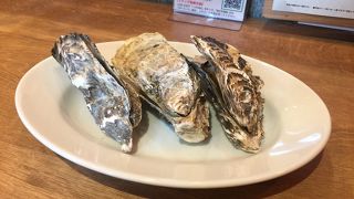 蒸し牡蠣1個54円！