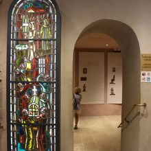 「宝物館」入口