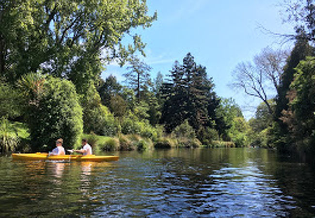 ボートに乗れます