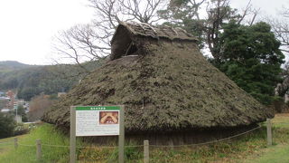 高台にあります