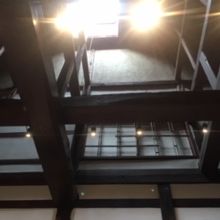 天井が高くて、天窓あって珍しい