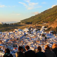 スペインモスクからの夕景