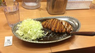 ロースカツカレービジネスクラス！