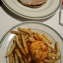 パンケーキとフライ