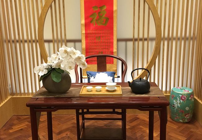 まったりと茶具の見学