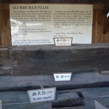 ガラスで守られています