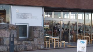 看板の象の絵が印象的